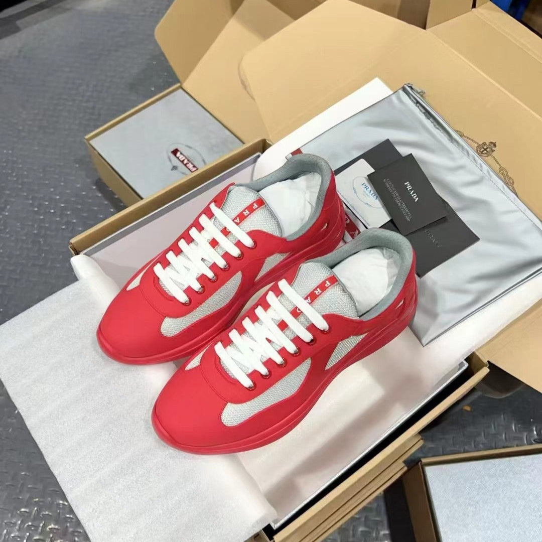 PRADA America's Cup red