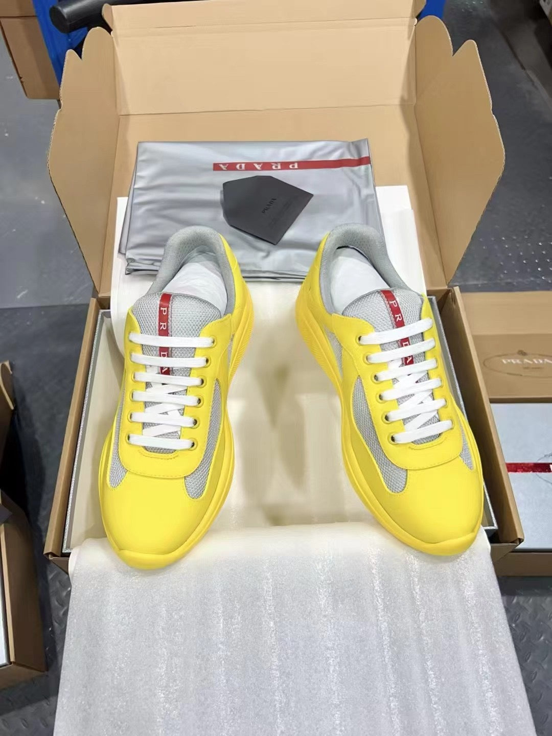 PRADA America's Cup yellow