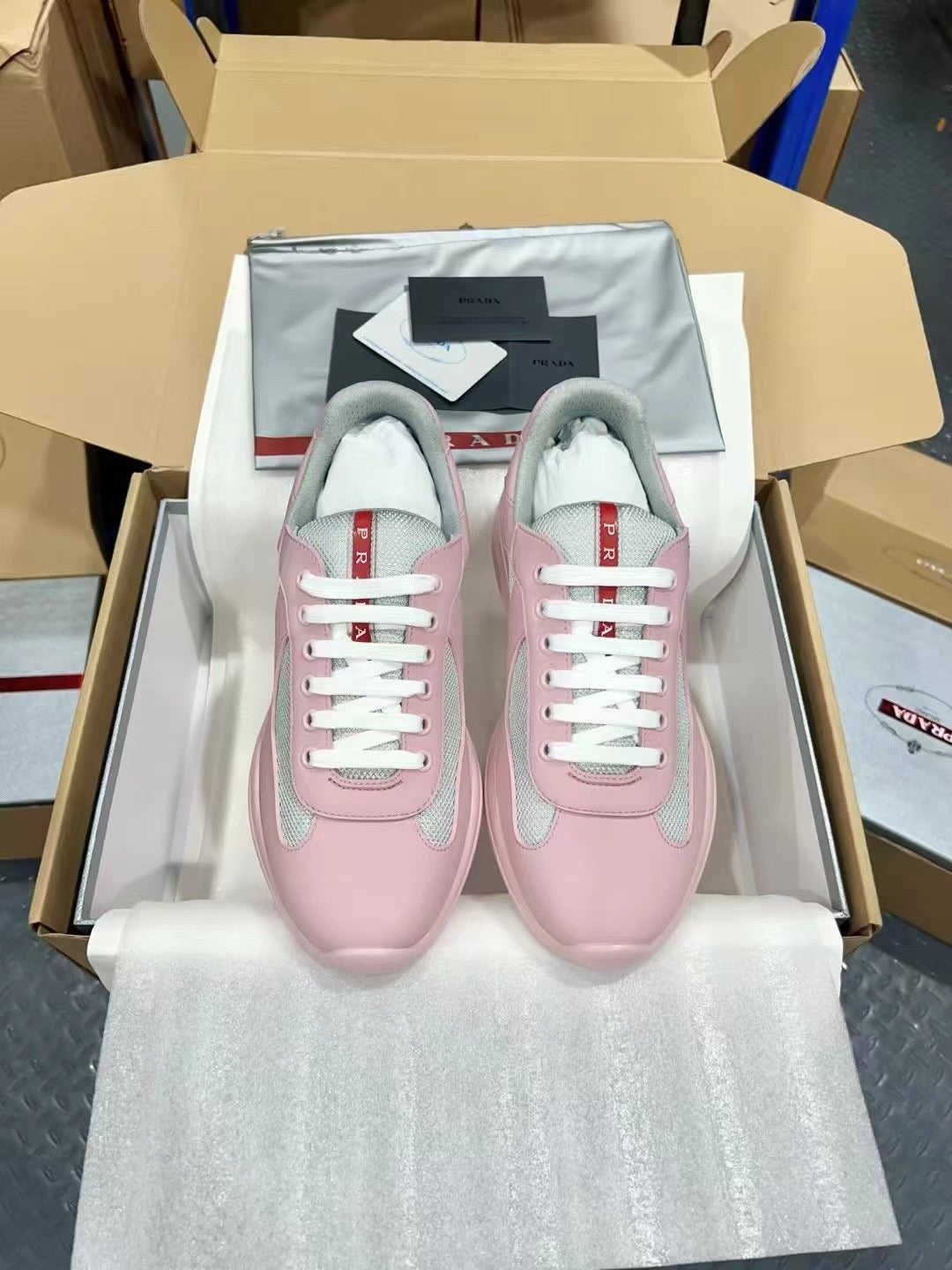 PRADA America's Cup pink