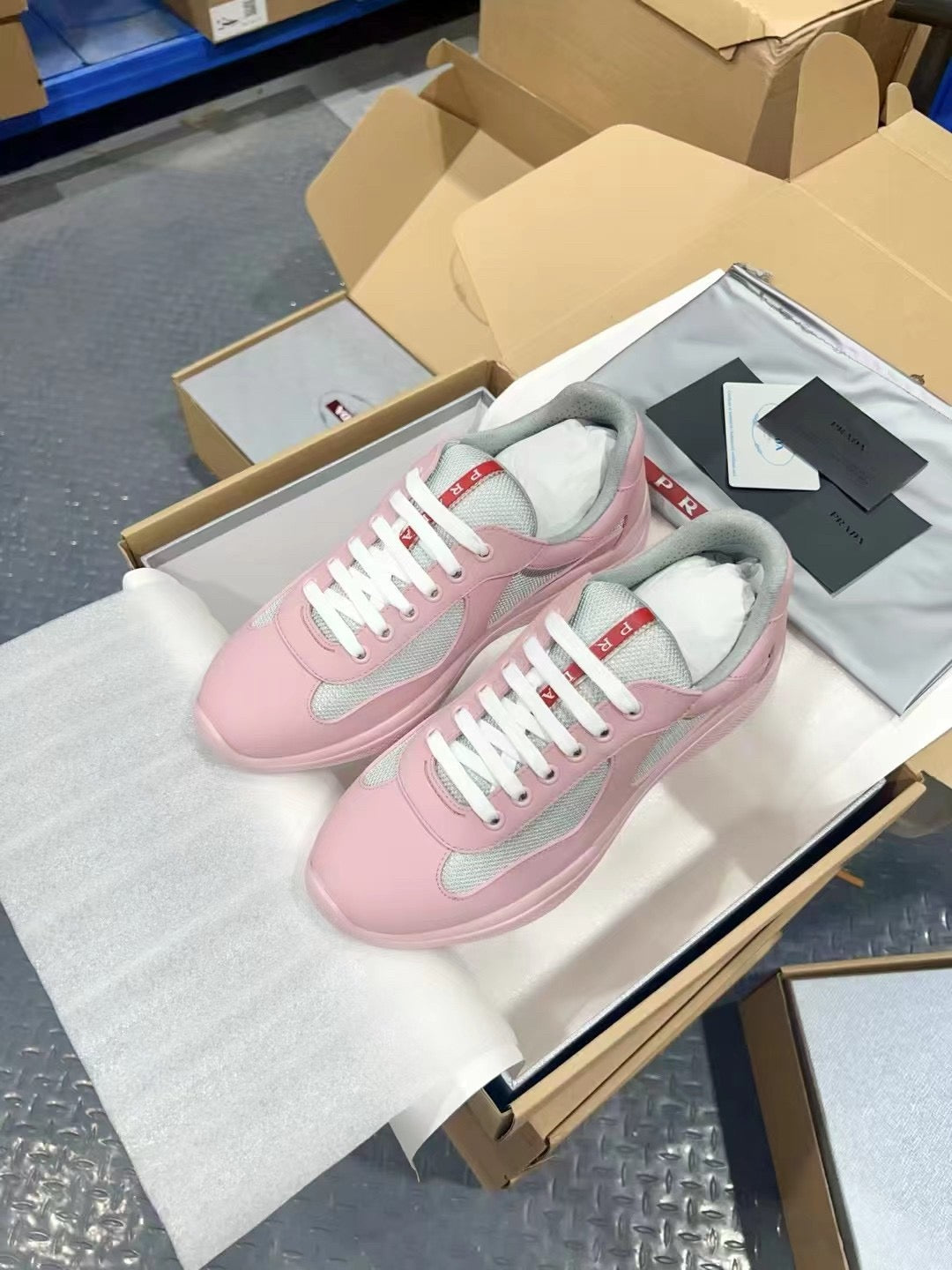 PRADA America's Cup pink