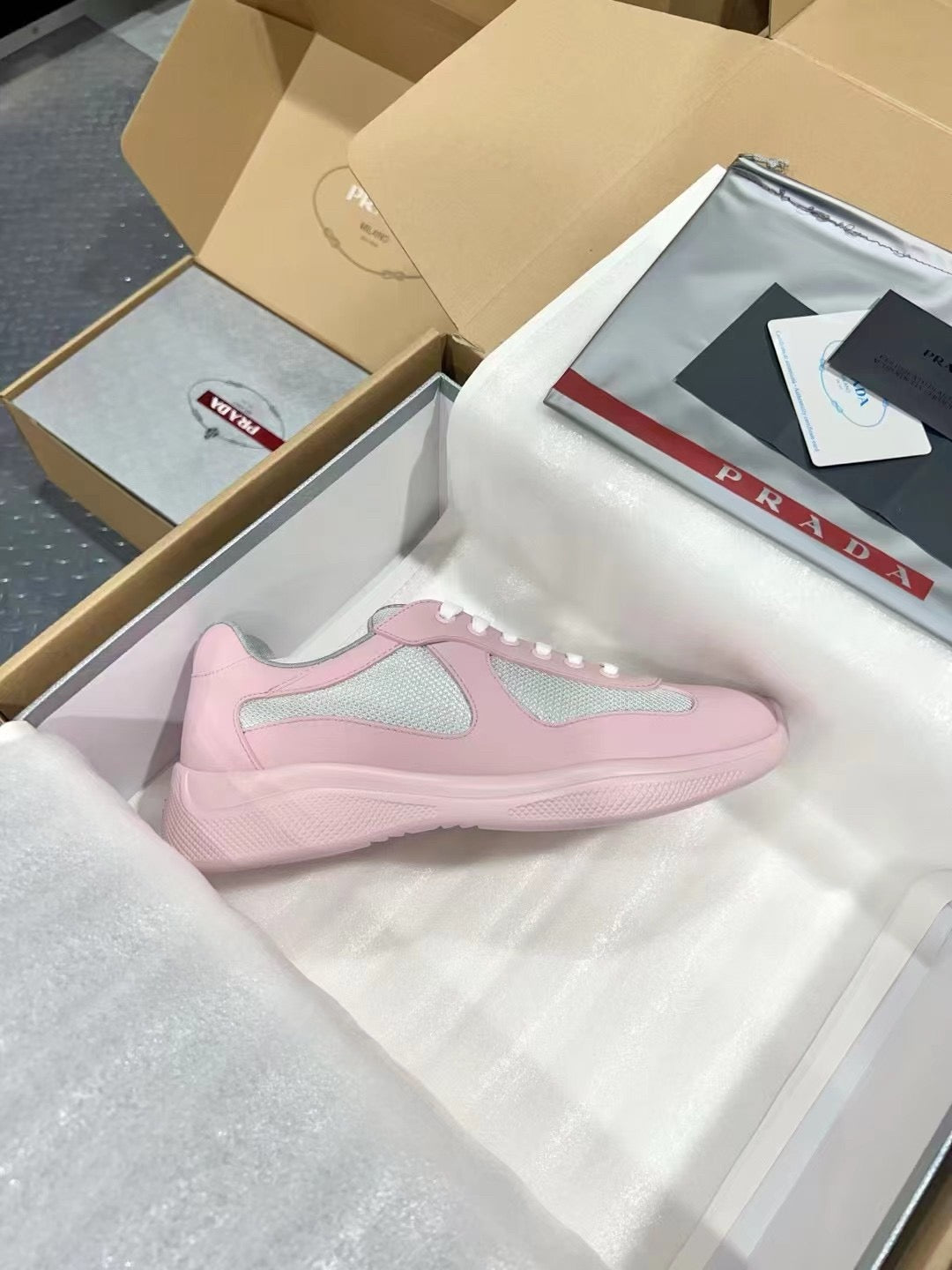 PRADA America's Cup pink