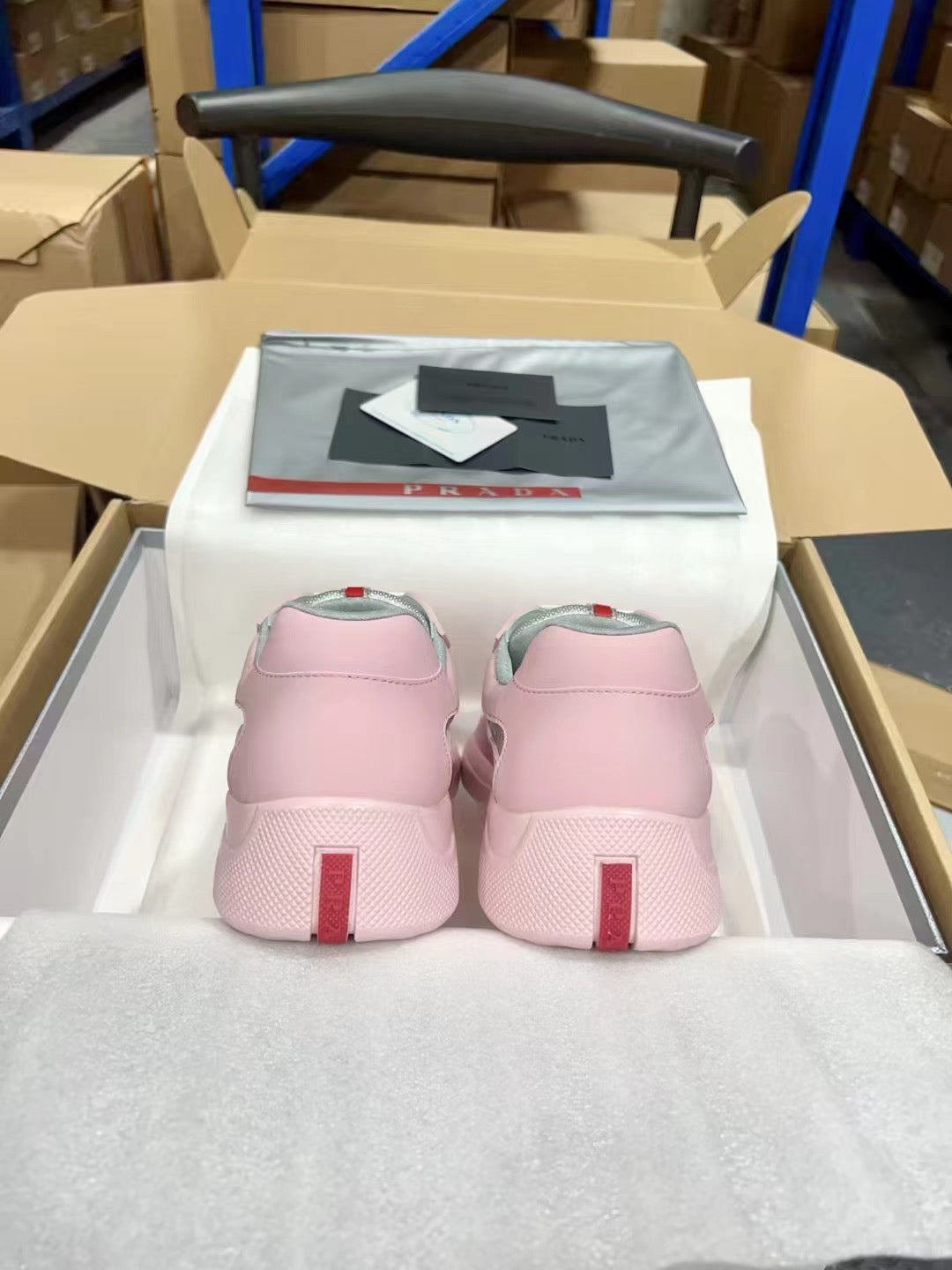 PRADA America's Cup pink