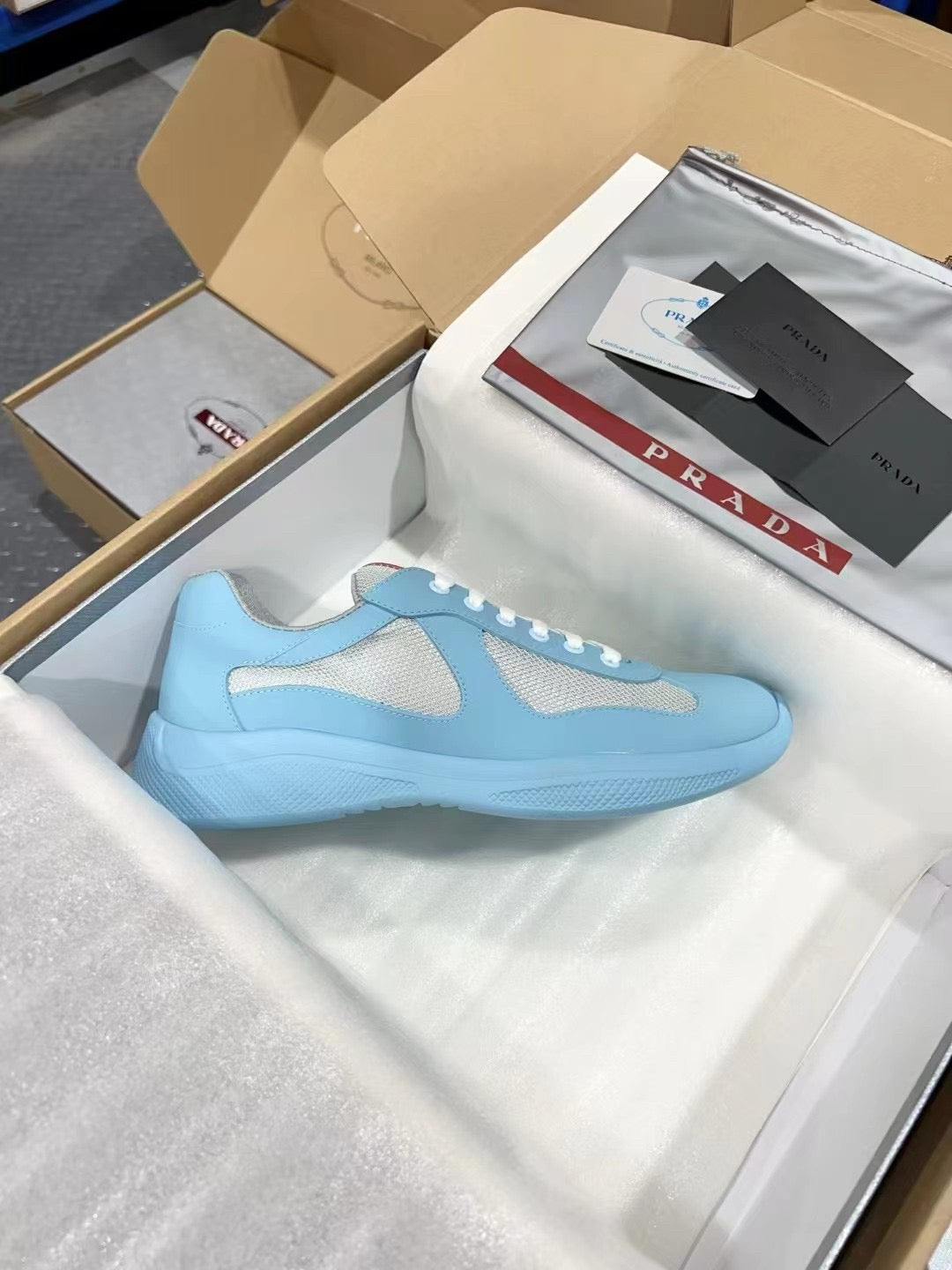 PRADA America's Cup light blue