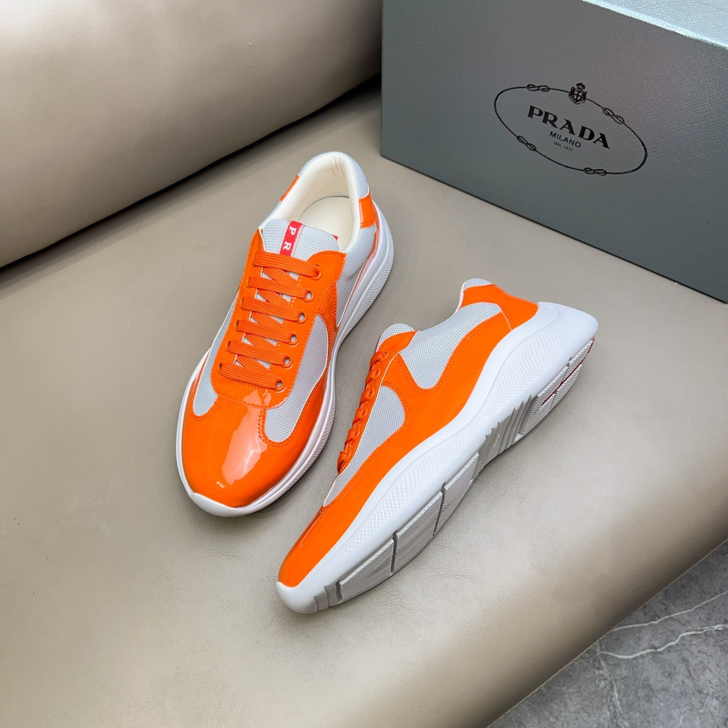 PRADA America's Cup orange