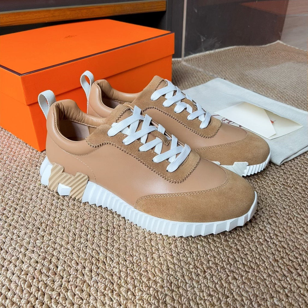 HERMES Bouncing White brown