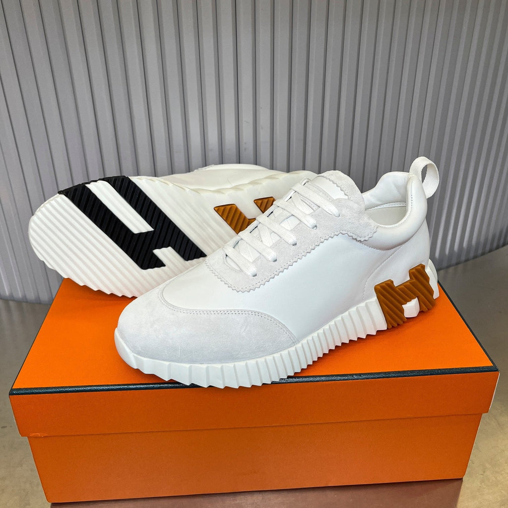 HERMES Bouncing White red brown