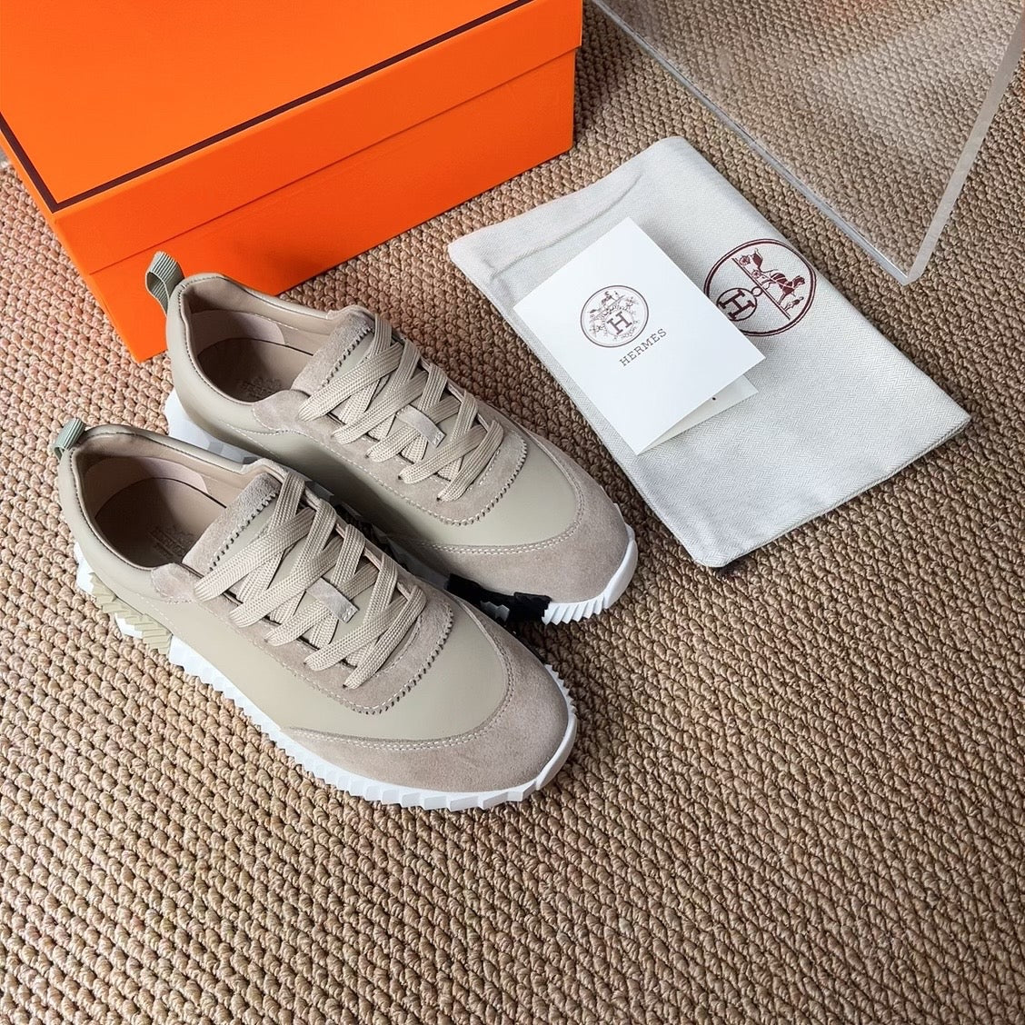 HERMES Bouncing Light brown