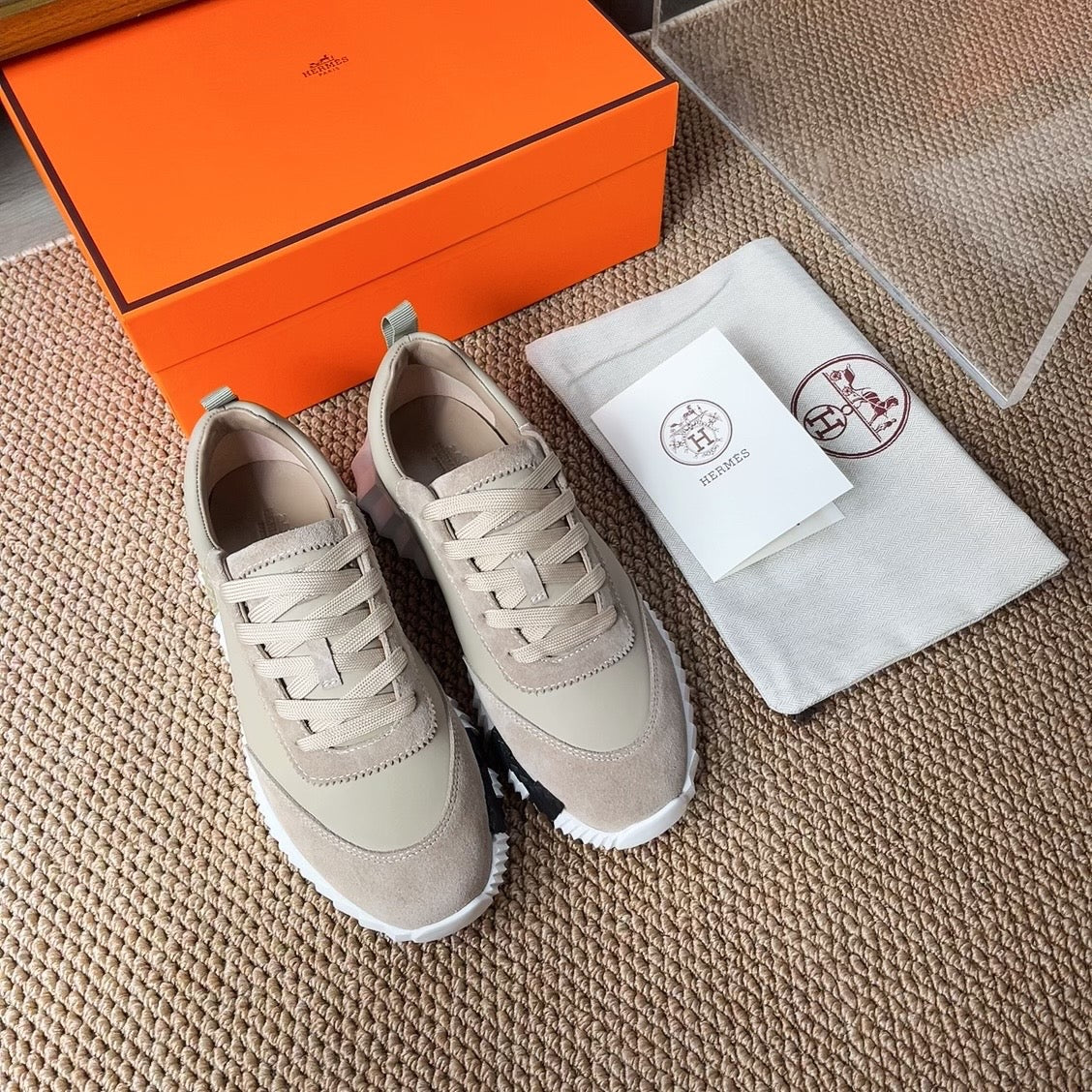 HERMES Bouncing Light brown