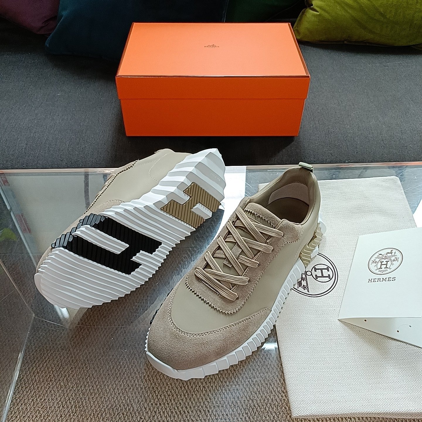 HERMES Bouncing Light brown