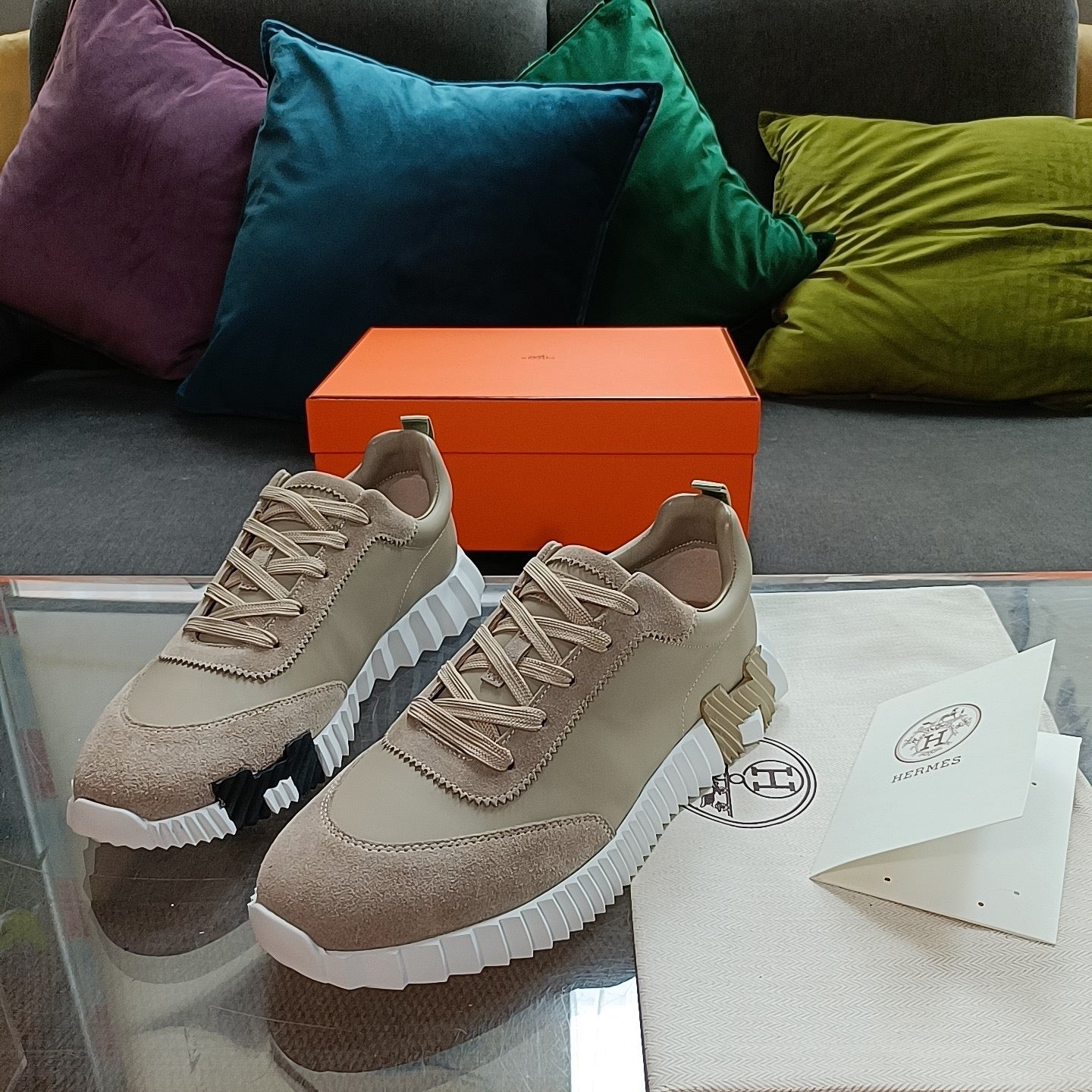 HERMES Bouncing Light brown