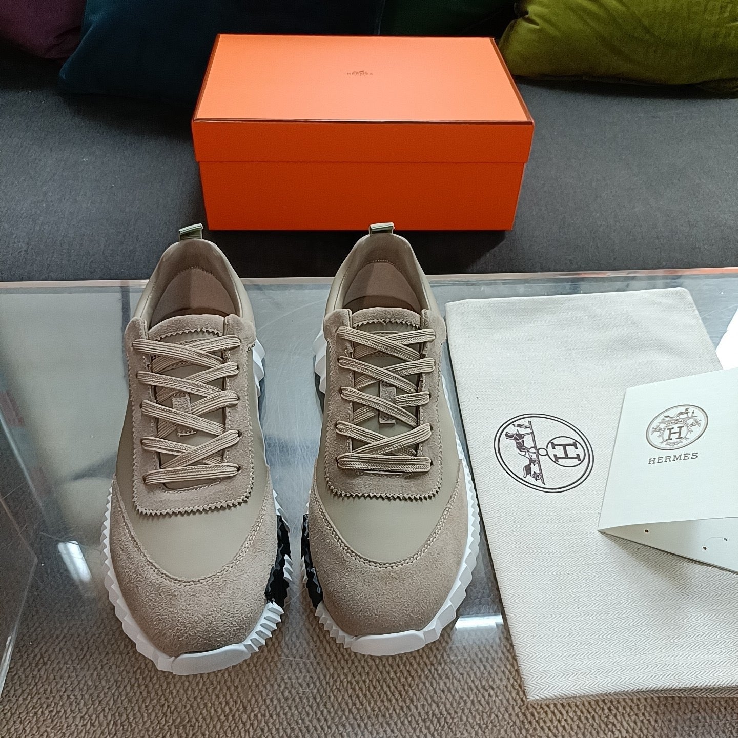 HERMES Bouncing Light brown