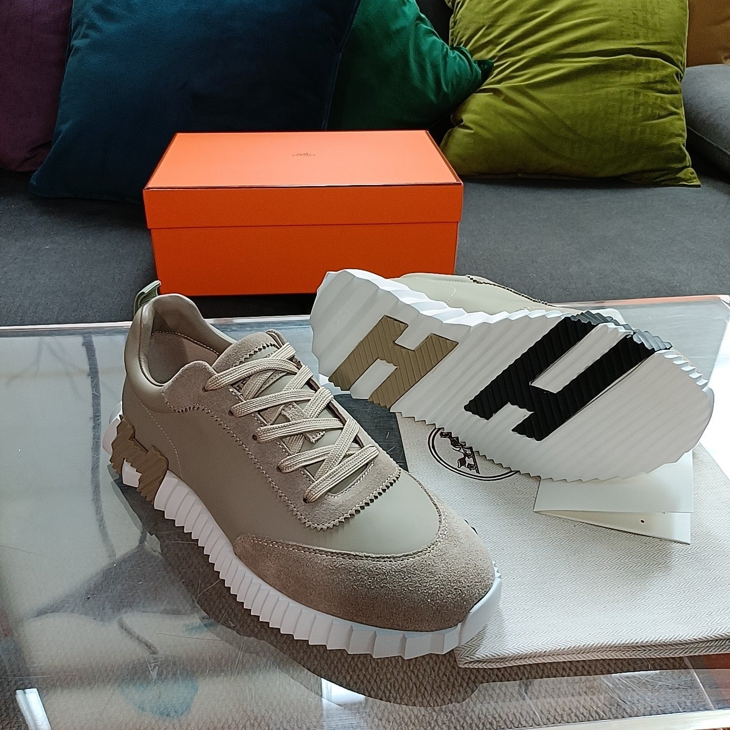 HERMES Bouncing Light brown