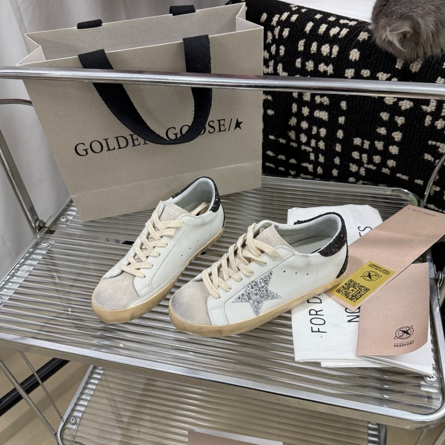 Golden Goose black and white