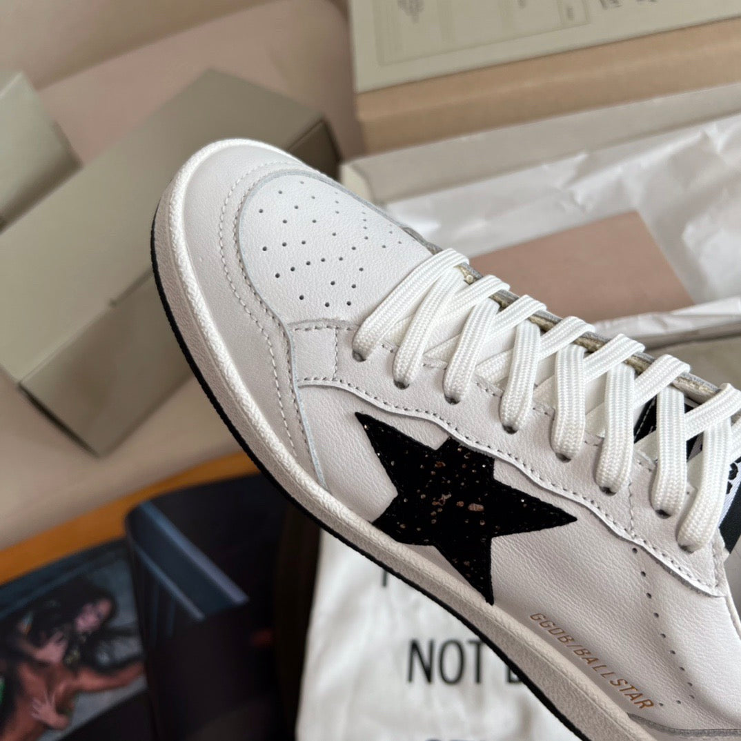 Golden Goose White background and black star