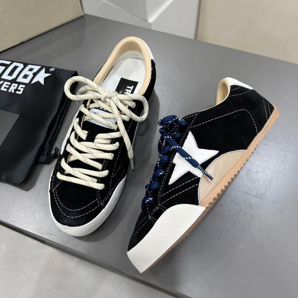 Golden Goose Black background white star
