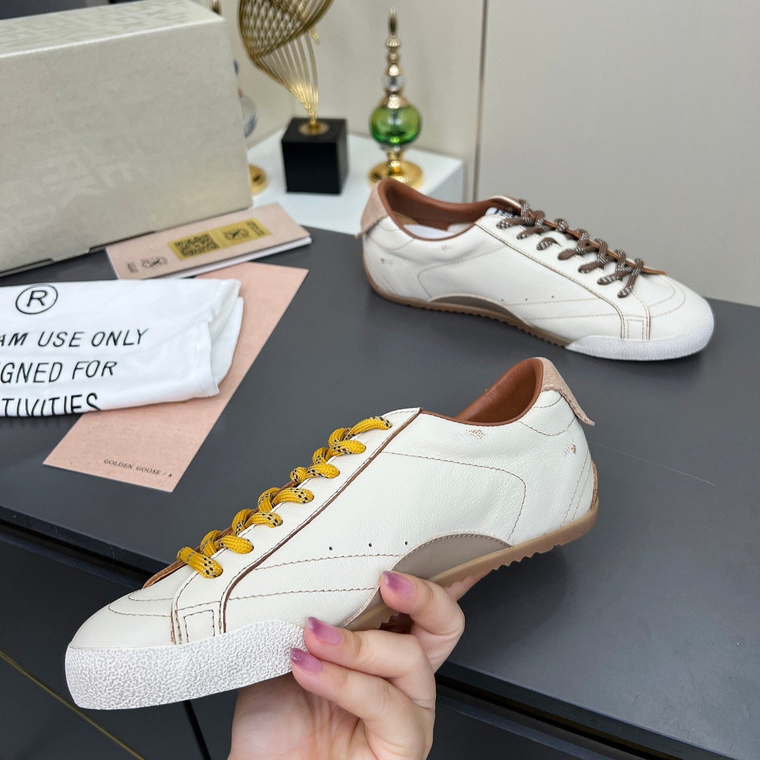 Golden Goose White background Venus