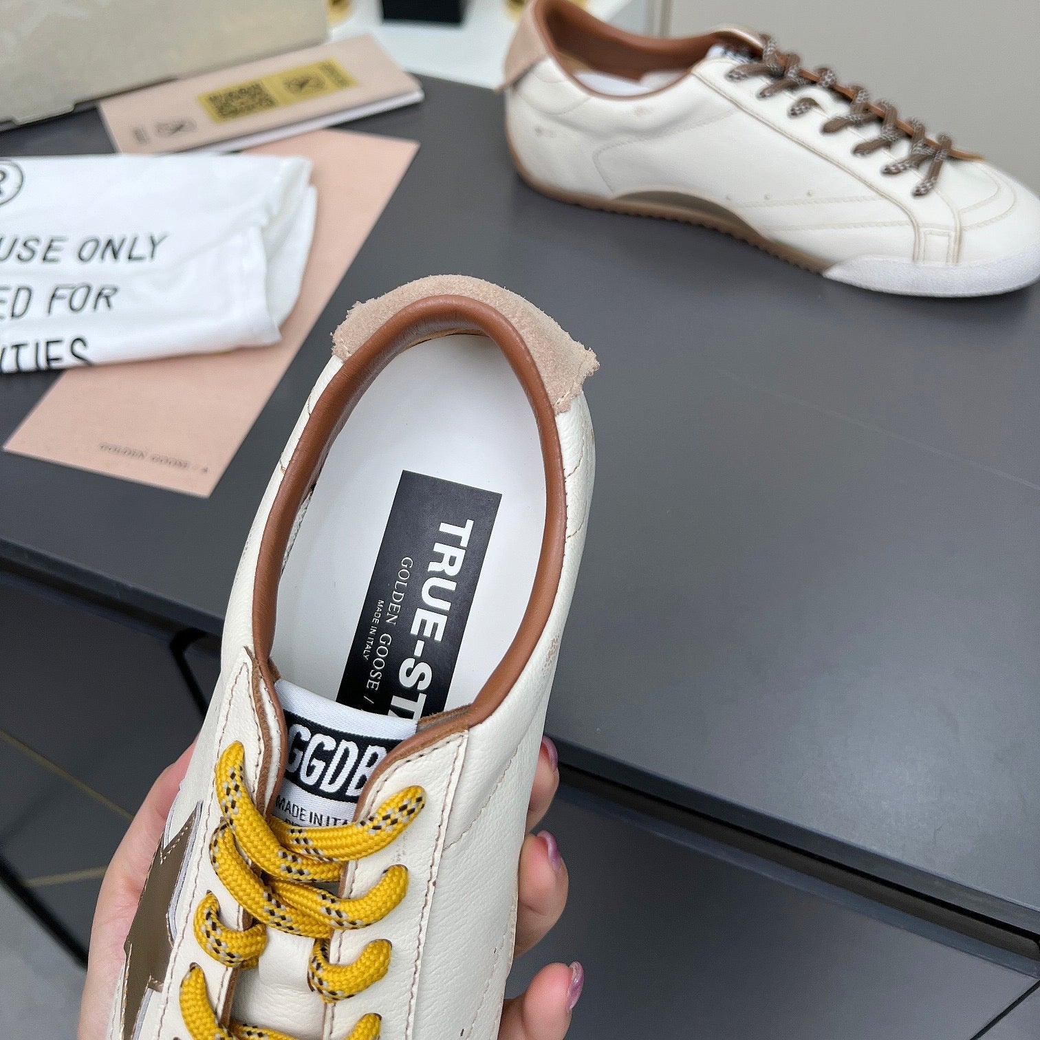 Golden Goose White background Venus