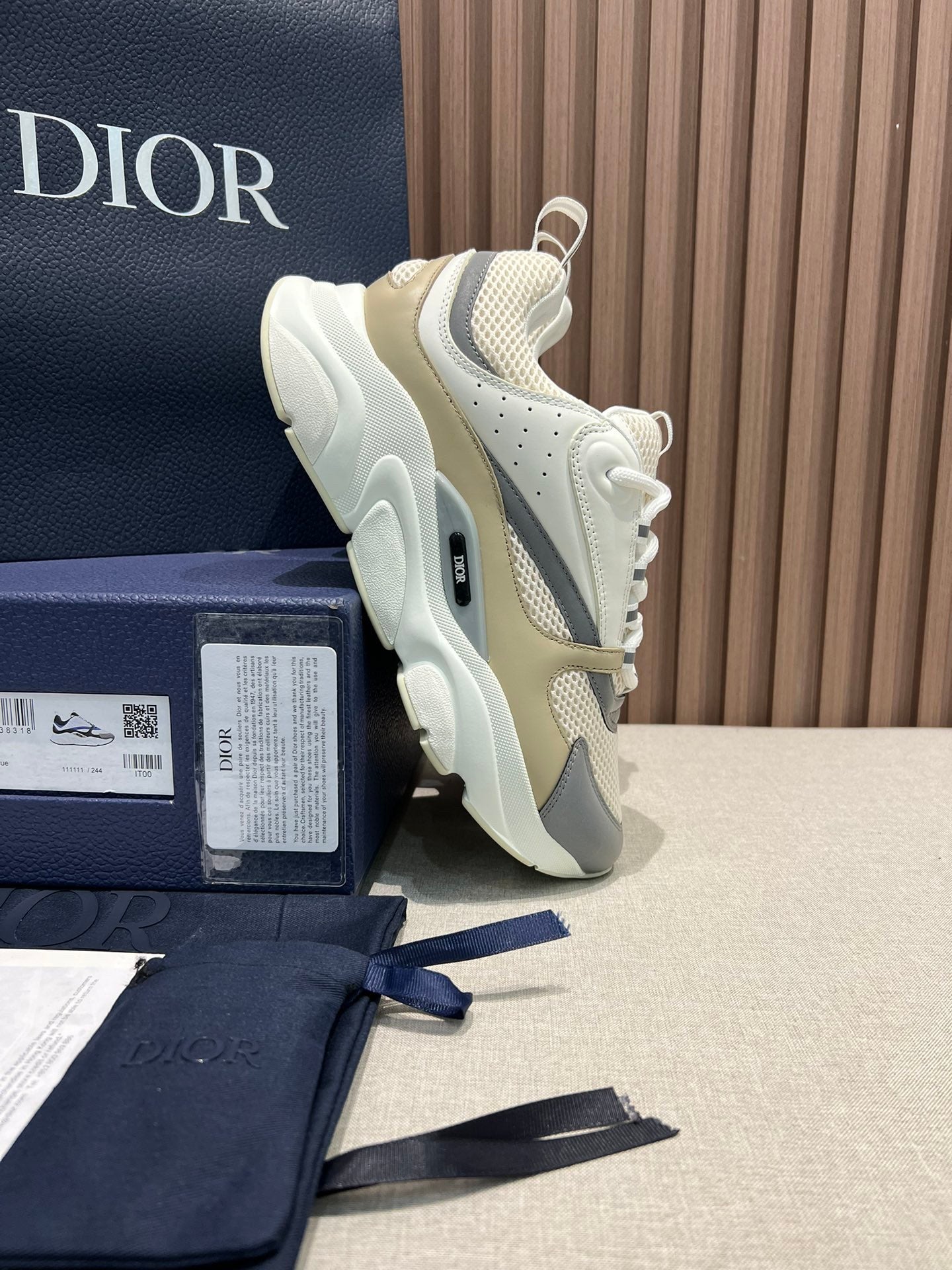 DIOR B22 White zongzi