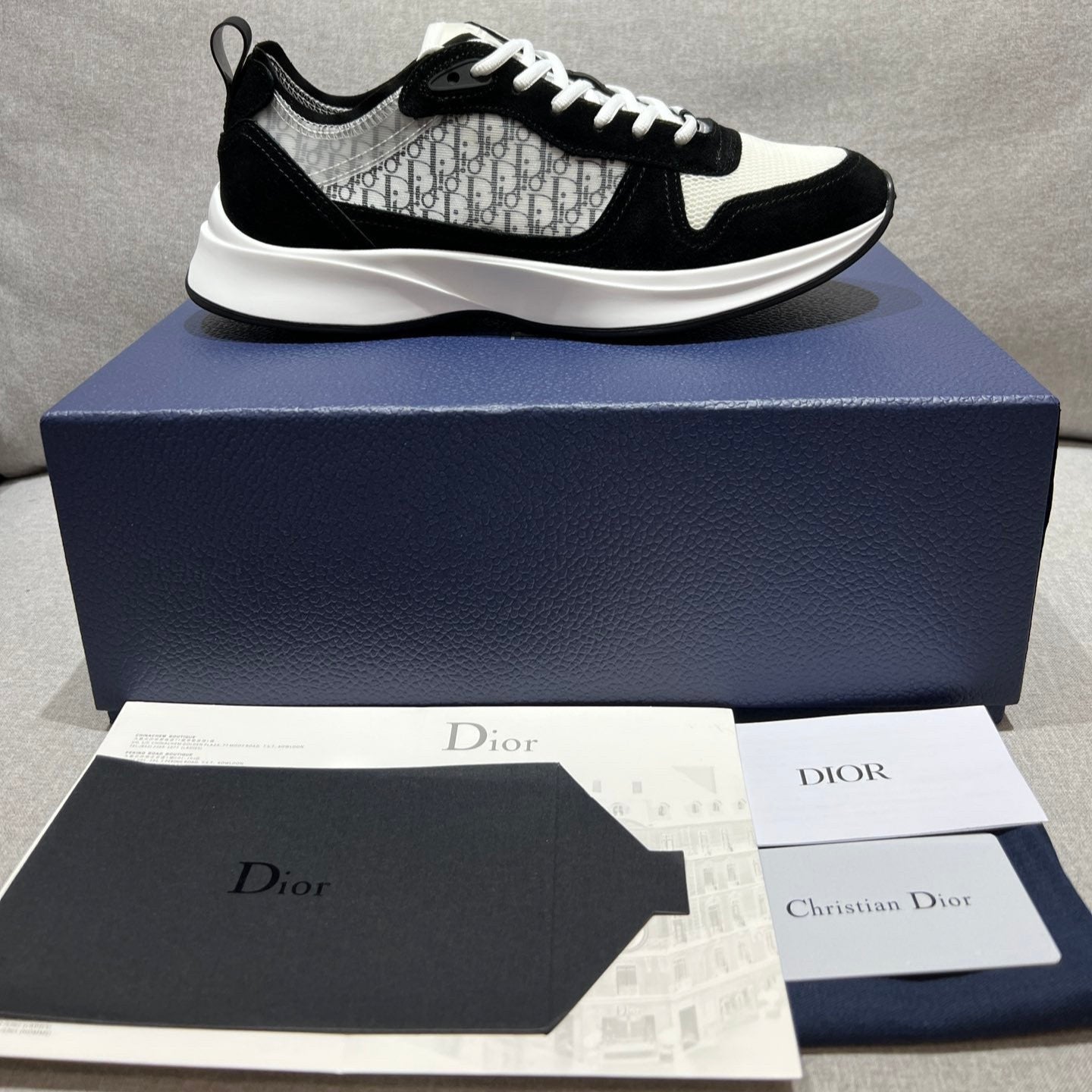DIOR B25 White Black