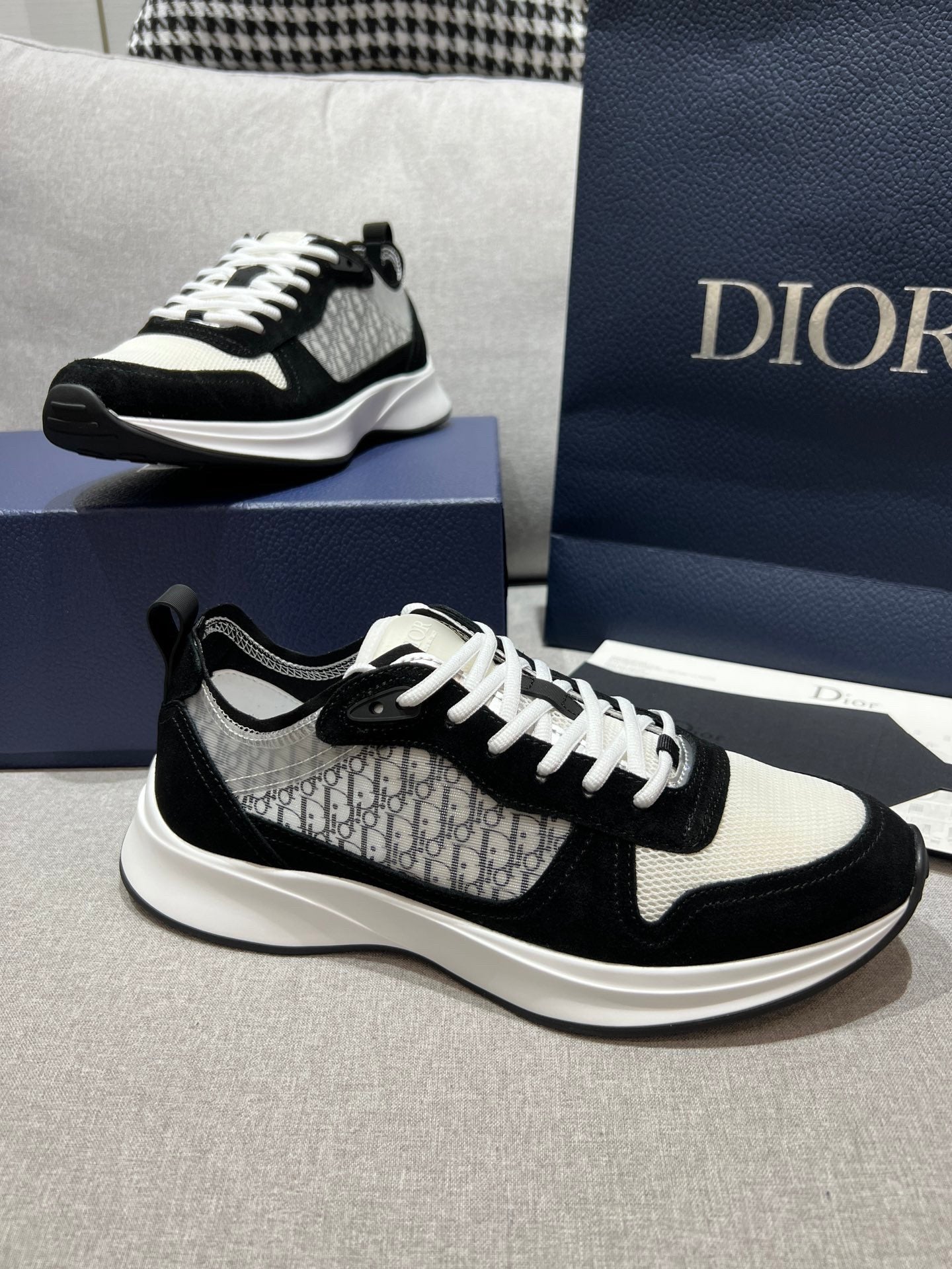 DIOR B25 White Black