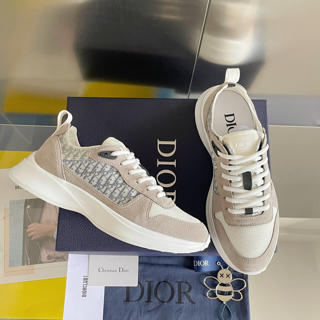 DIOR B25 White dark brown