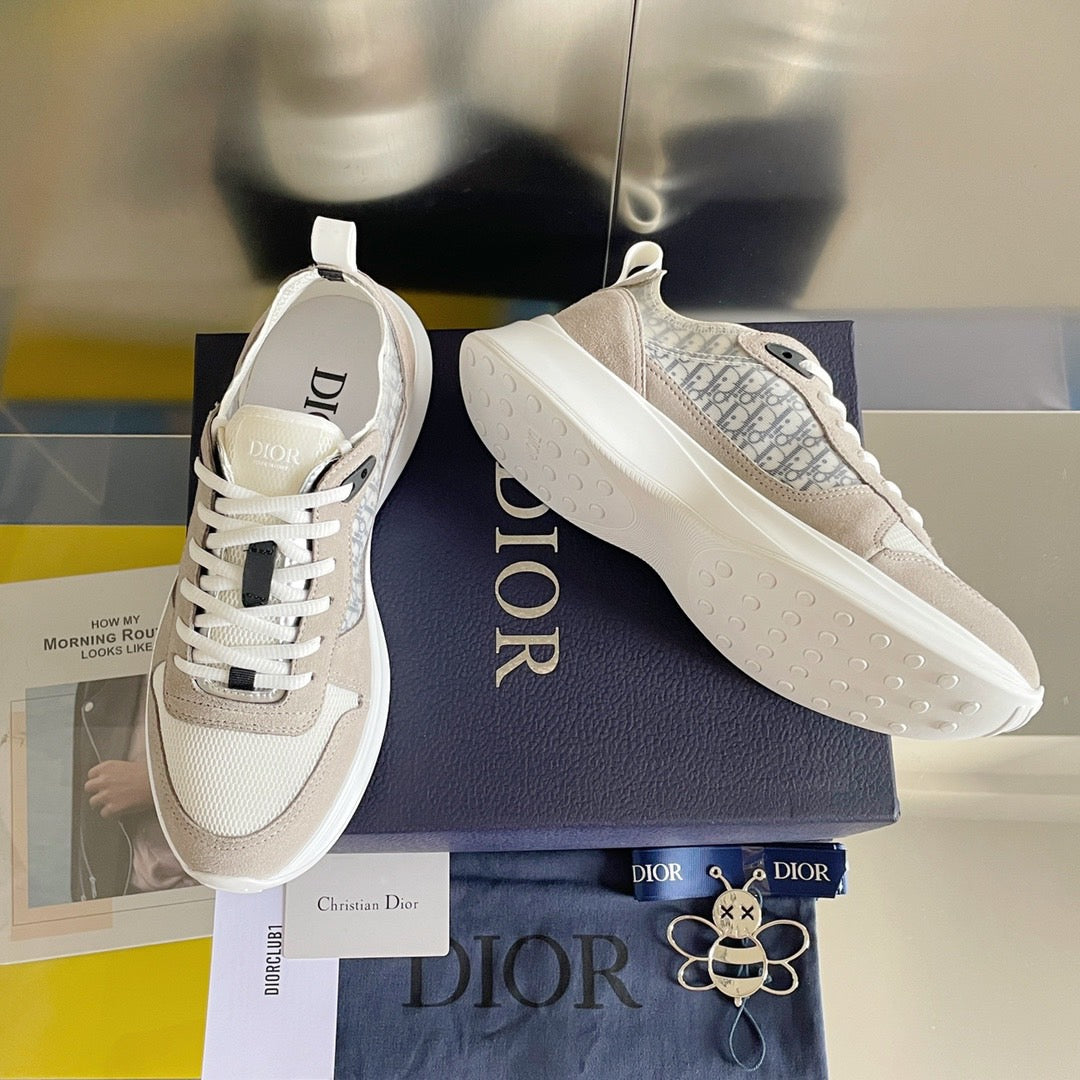 DIOR B25 White dark brown