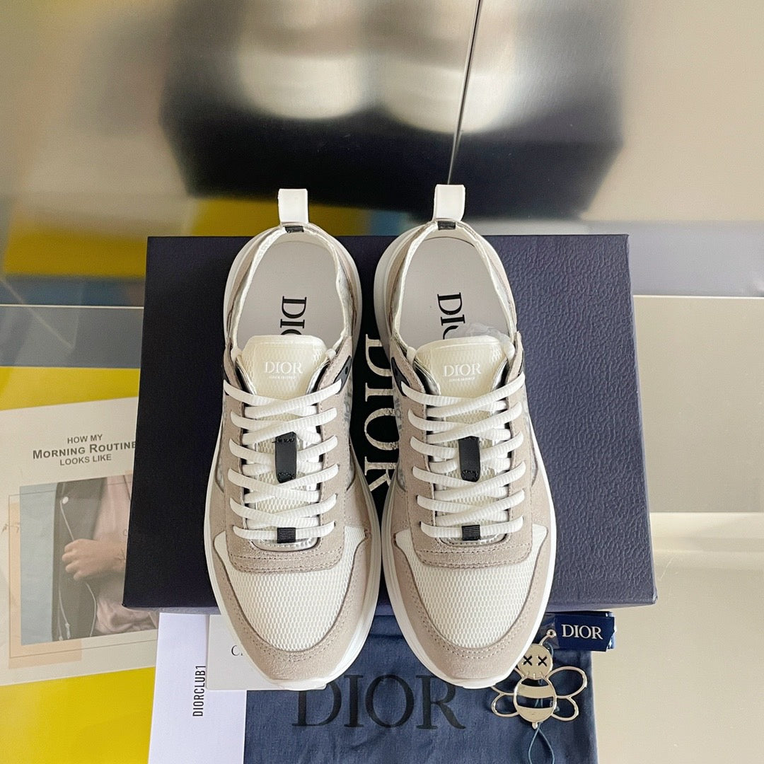DIOR B25 White dark brown