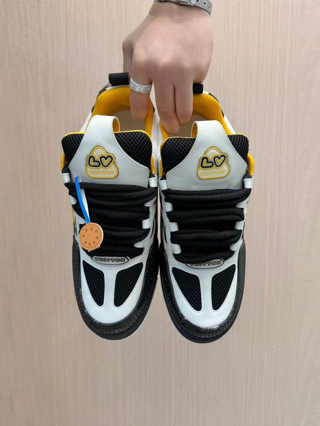 LV Skate Black and yellow