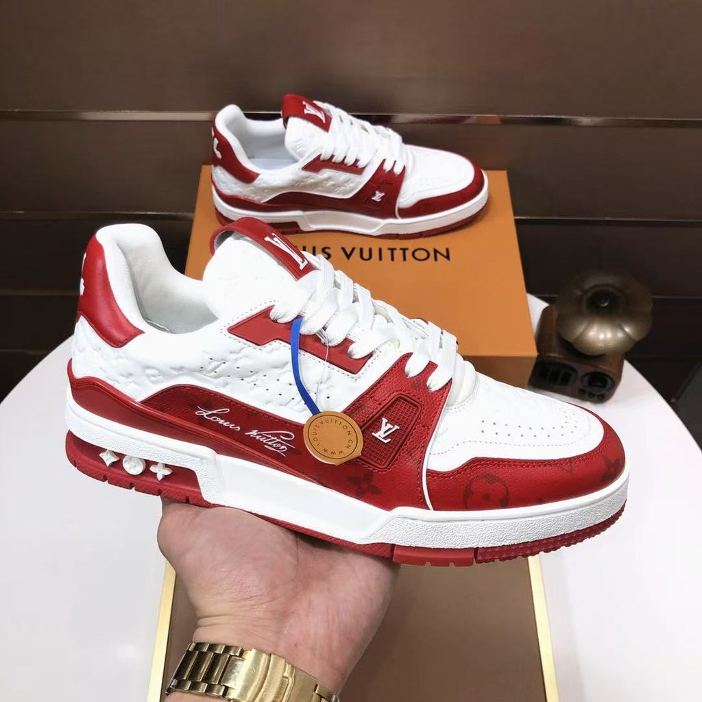 LV Trainer red white Low '#54