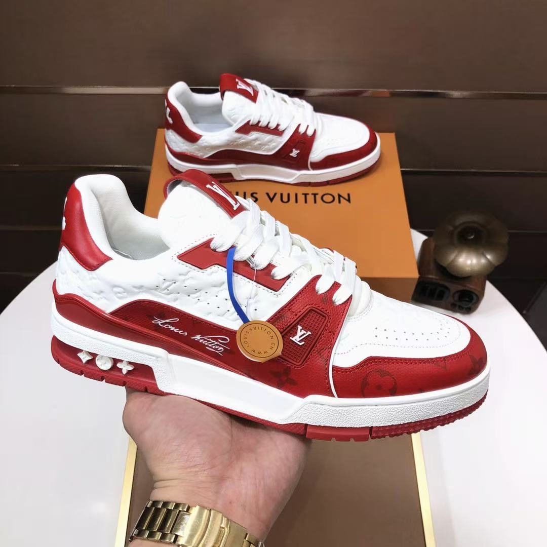 LV Trainer red white Low '#54