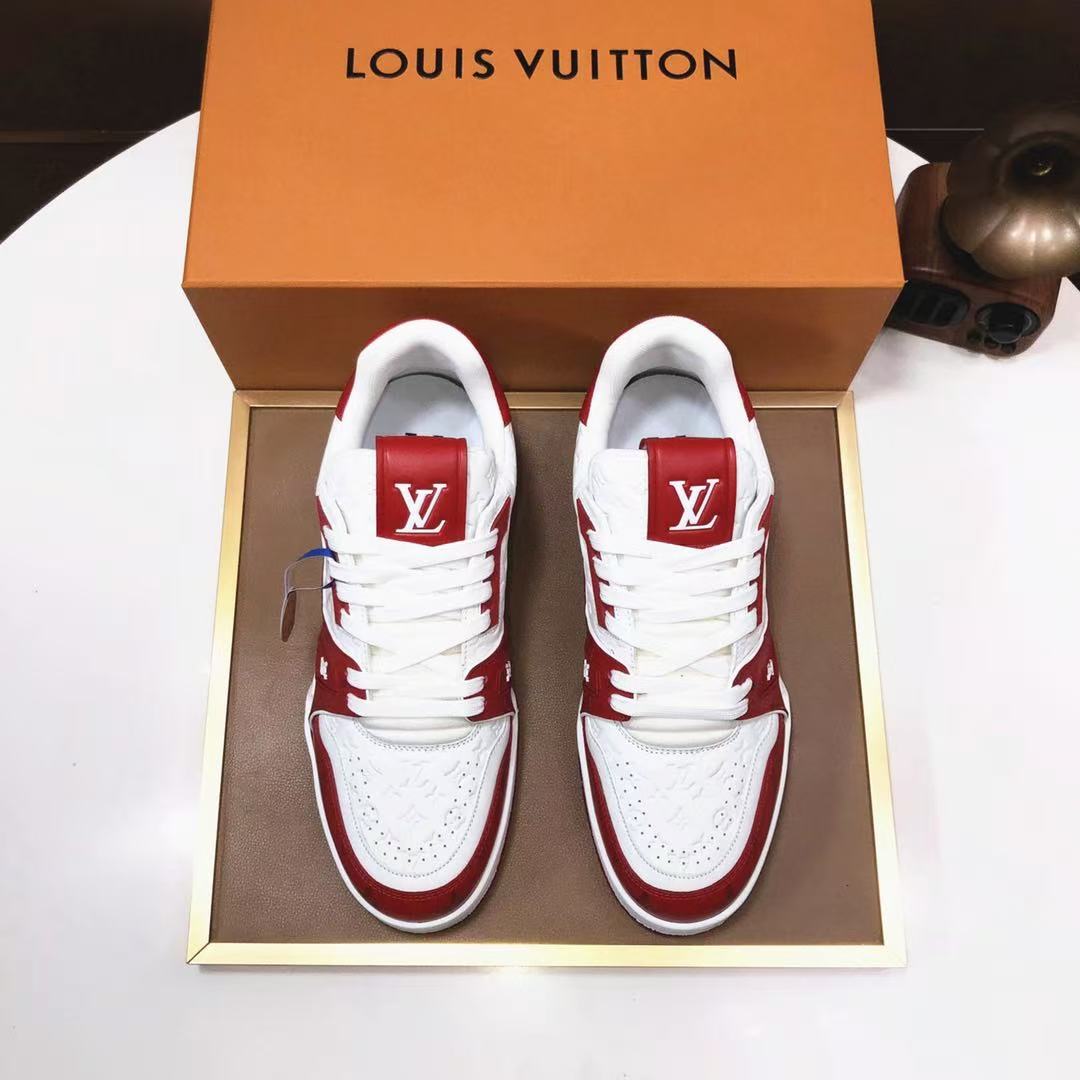 LV Trainer red white Low '#54