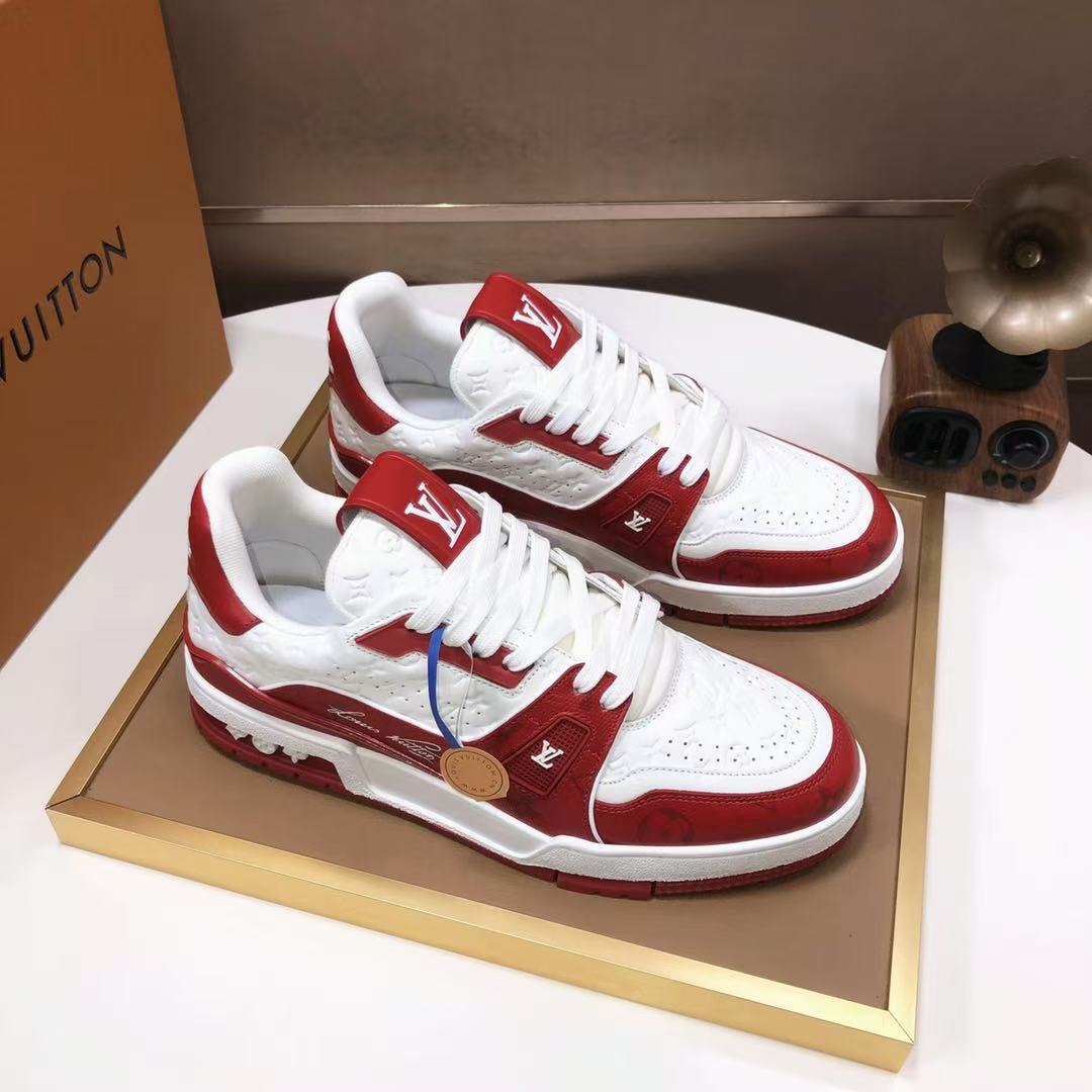 LV Trainer red white Low '#54