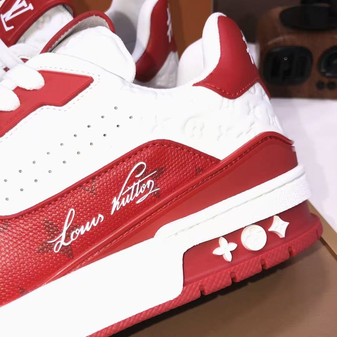 LV Trainer red white Low '#54
