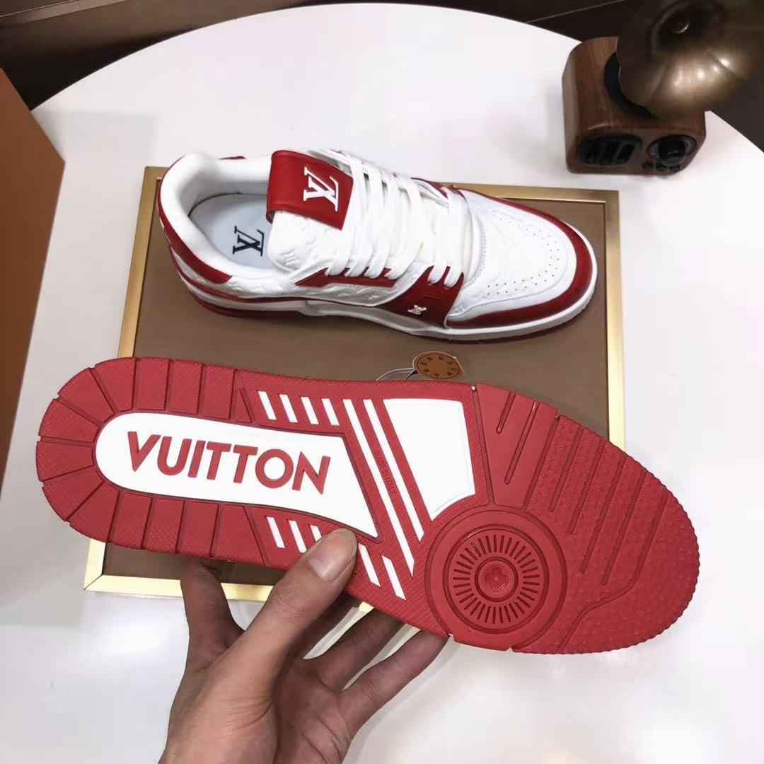 LV Trainer red white Low '#54