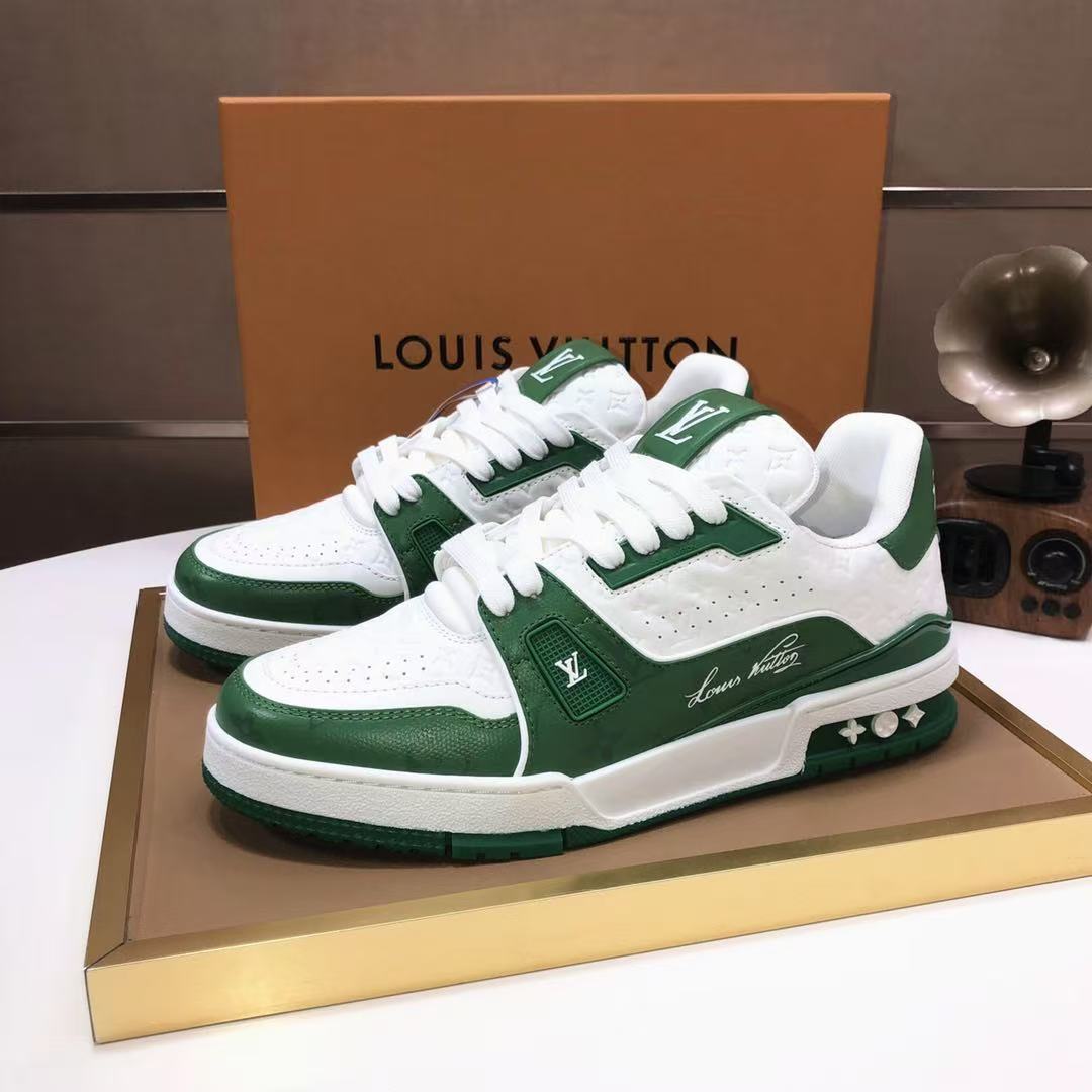 LV Trainer green white Low '#54