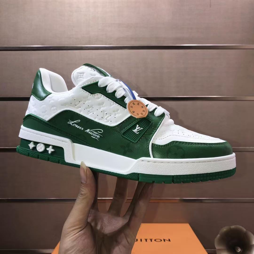 LV Trainer green white Low '#54