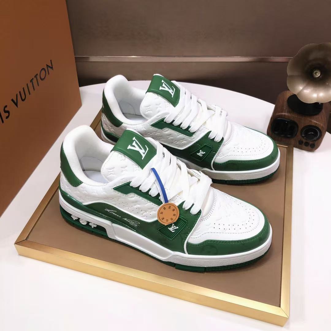 LV Trainer green white Low '#54