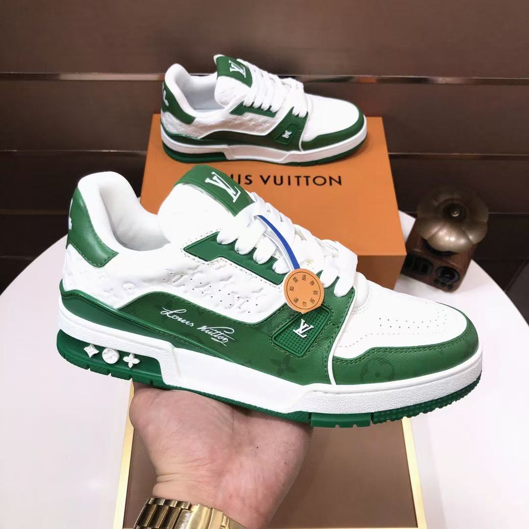 LV Trainer green white Low '#54