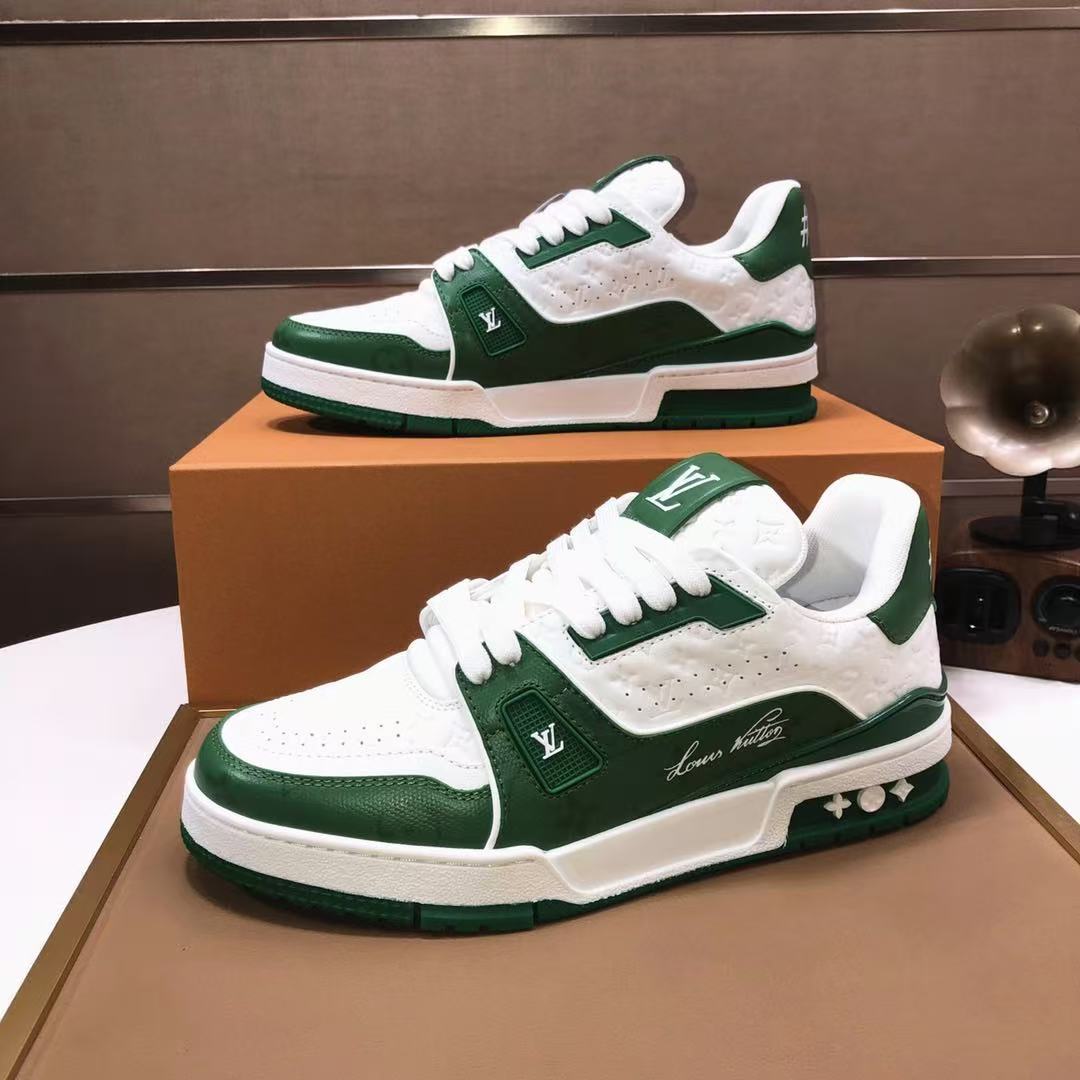 LV Trainer green white Low '#54