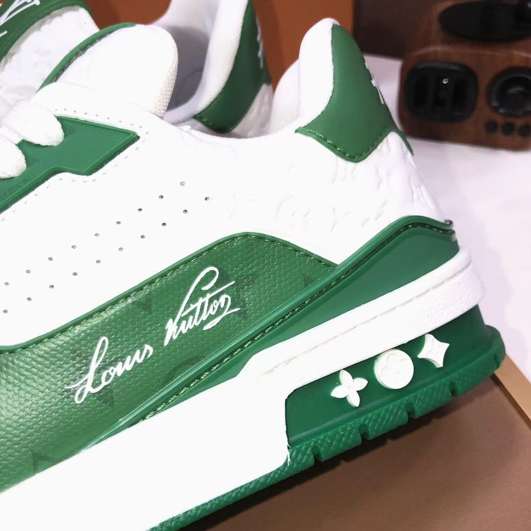 LV Trainer green white Low '#54