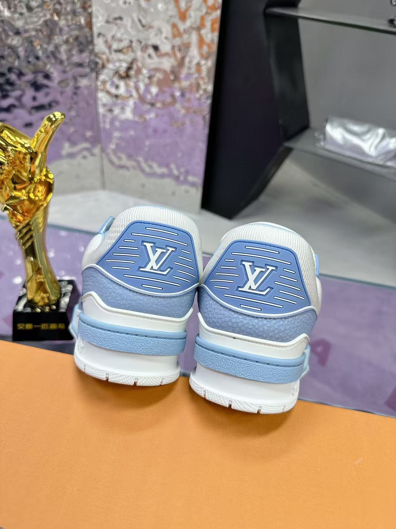 LV trainer navy blue