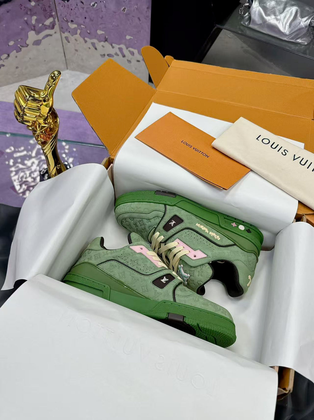 LV Trainer  by Tyler, the Creator green