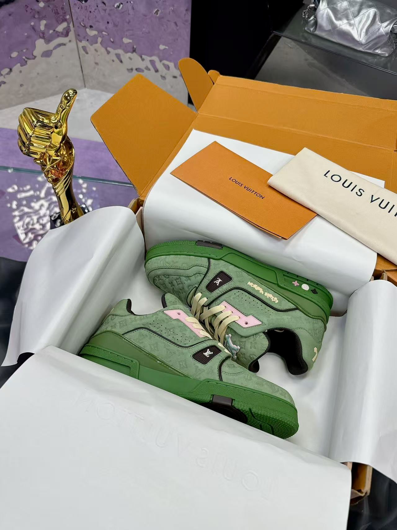 LV Trainer  by Tyler, the Creator green