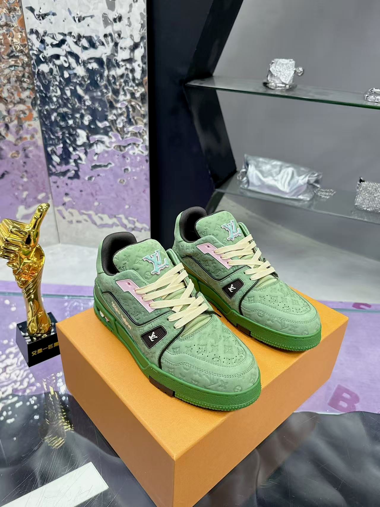 LV Trainer  by Tyler, the Creator green