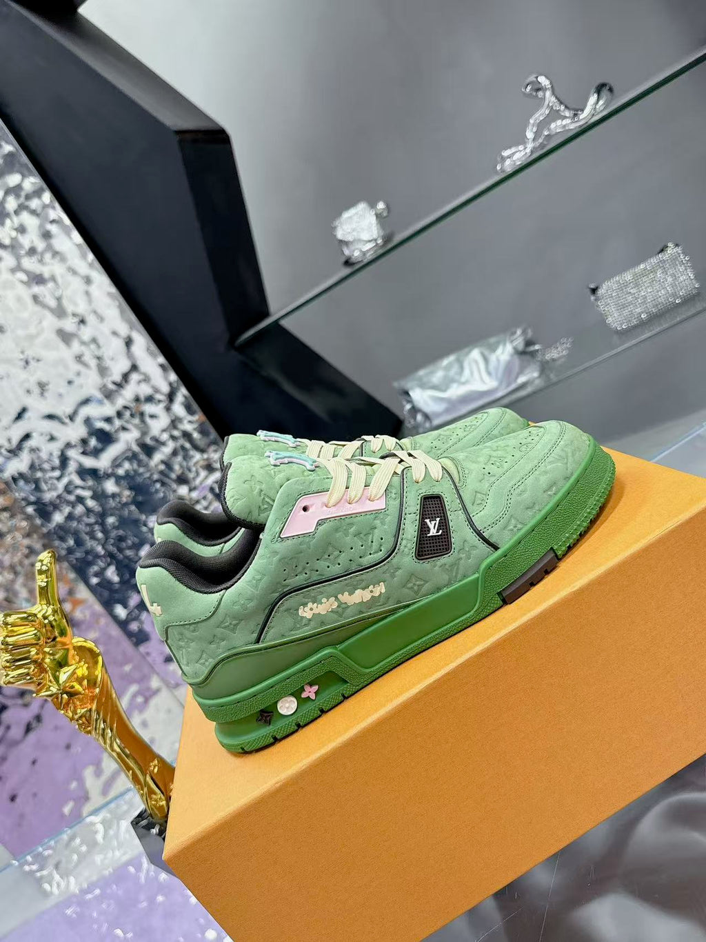 LV Trainer  by Tyler, the Creator green