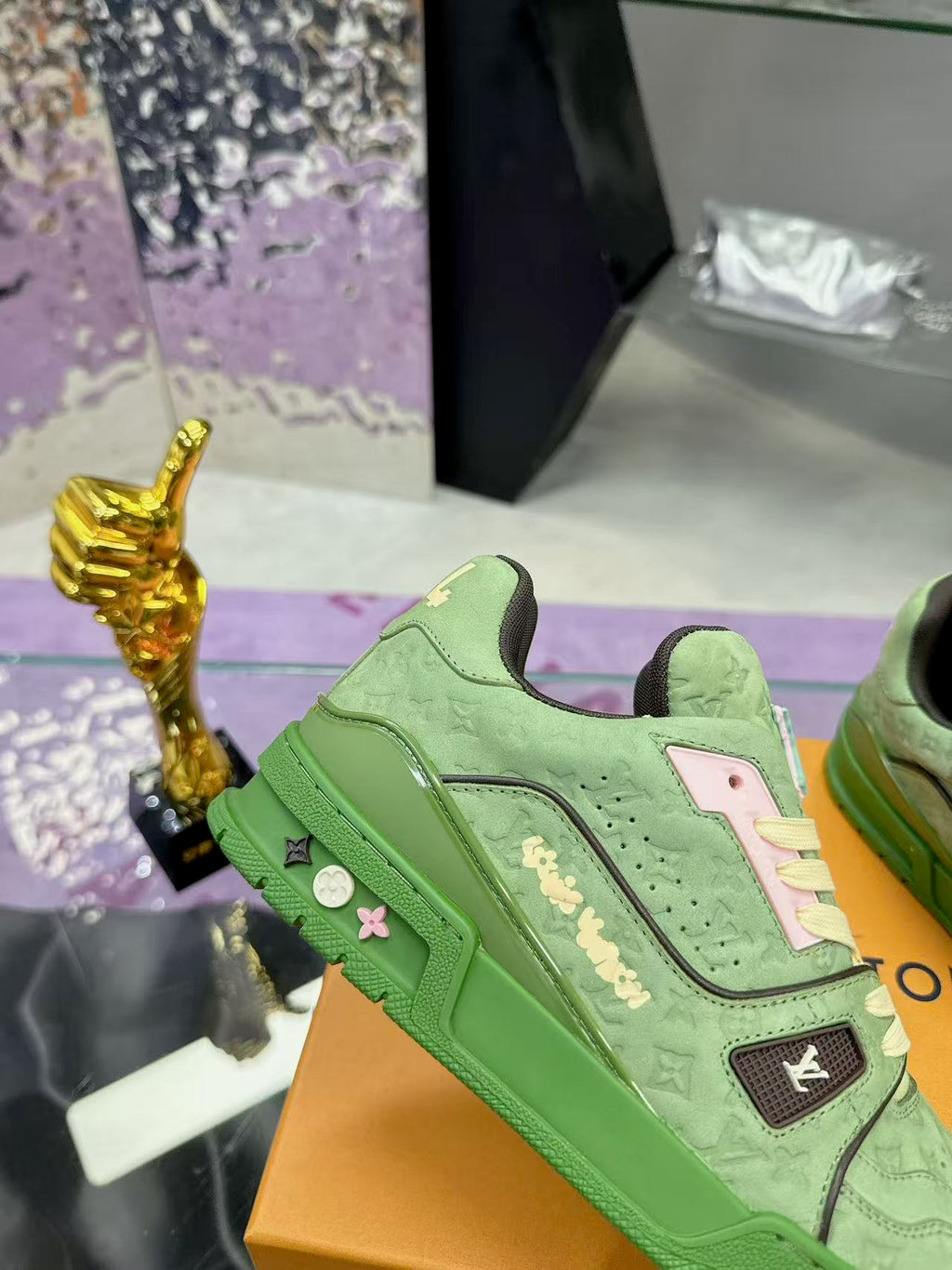 LV Trainer  by Tyler, the Creator green