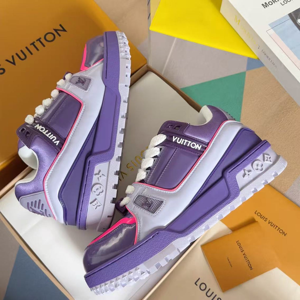 LV Trainer Maxi Purple Pink