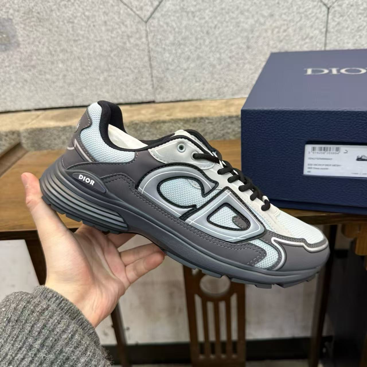 DIOR B30  Anthracite Grey