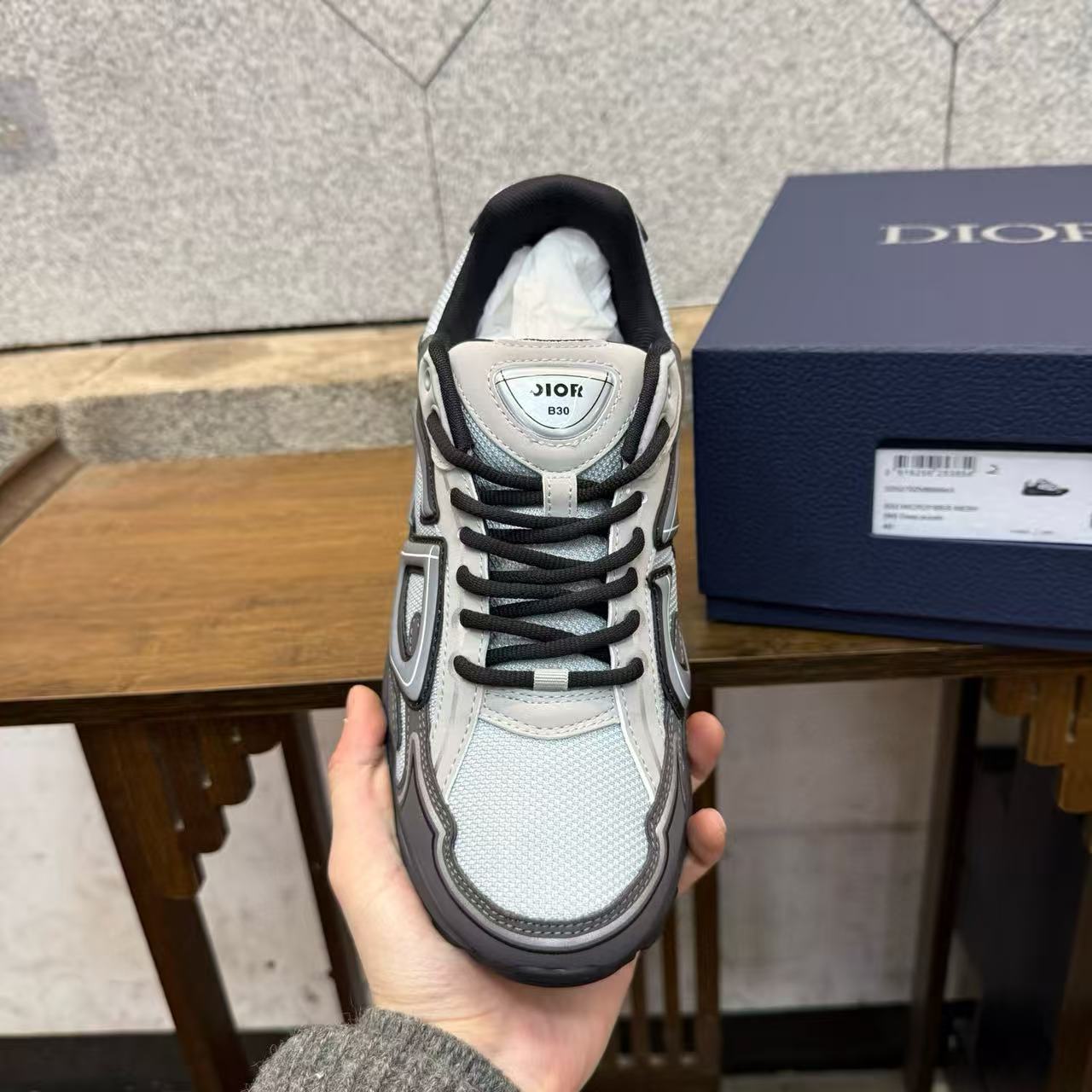 DIOR B30  Anthracite Grey