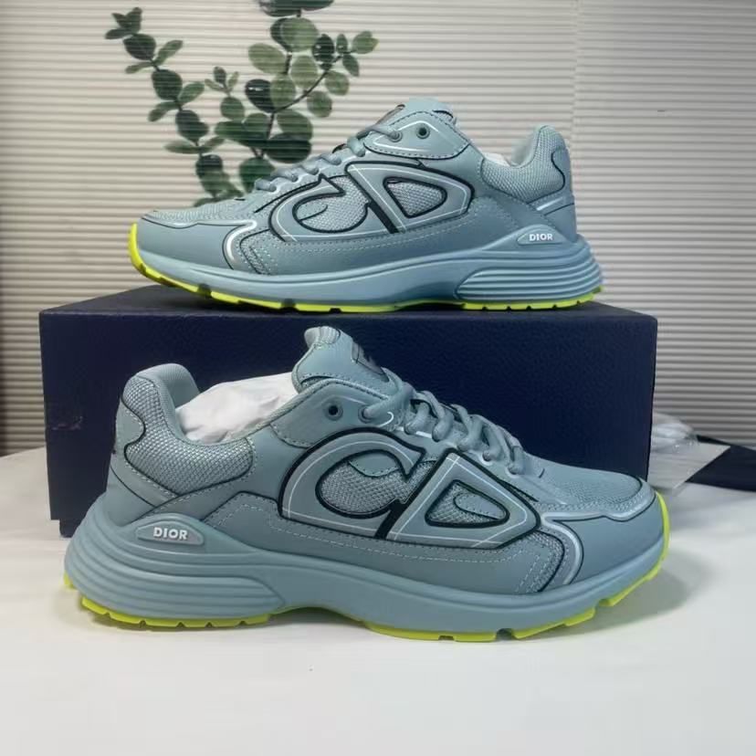 Dior B30'Reflective Blue Neon Yellow